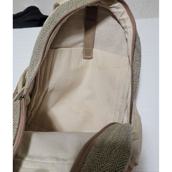 Himalayan Hemp TCH Free Made In Napal Multicolor Backpack Unisex USED - Picture 5 of 5